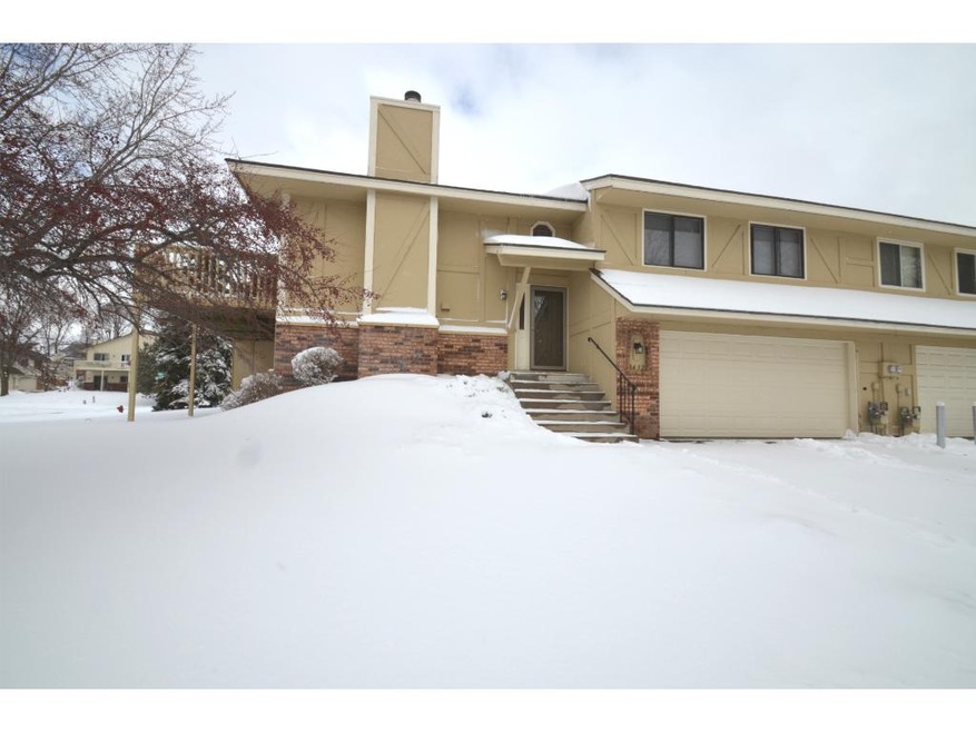 Large corner lot offers lots of yard space.