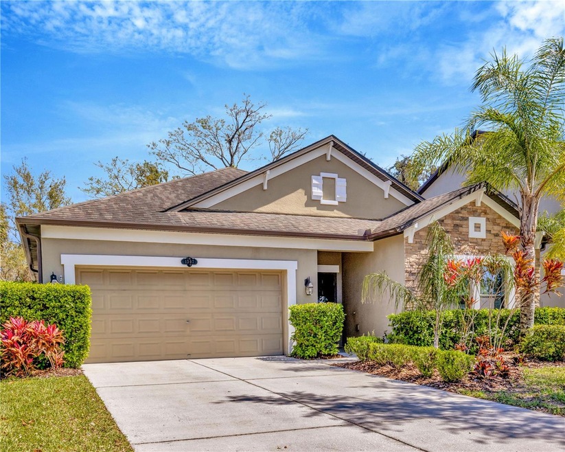 Front view of the home facing West