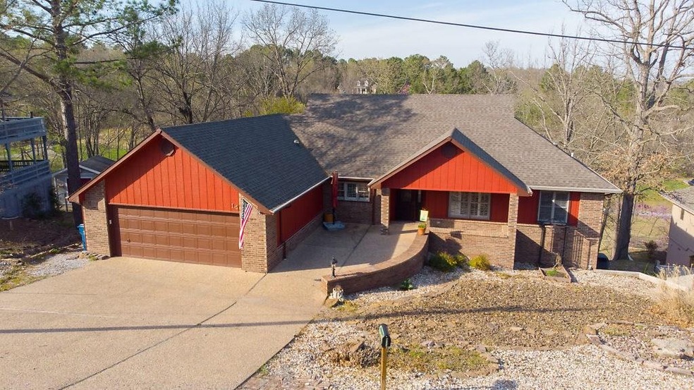 Aerial view of front exterior