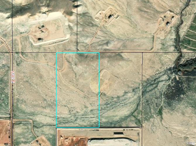 Map / location with property boundaries highlighted