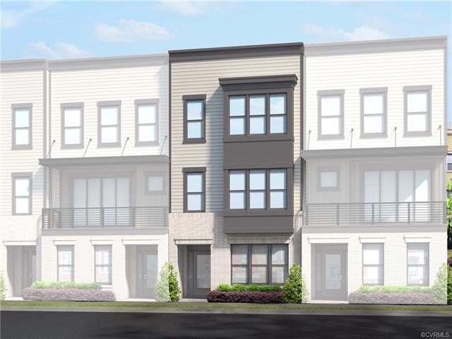 Rendering of the home being built on this home sit