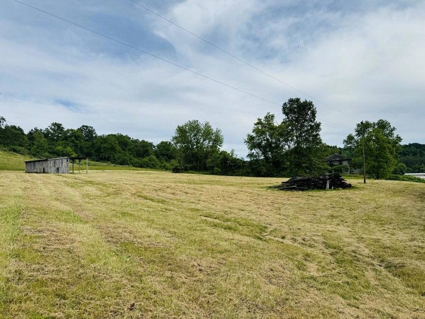 Top flat area for tract 2 with shed off