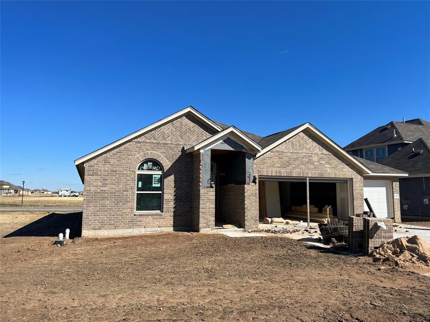 Actual home, under construction.