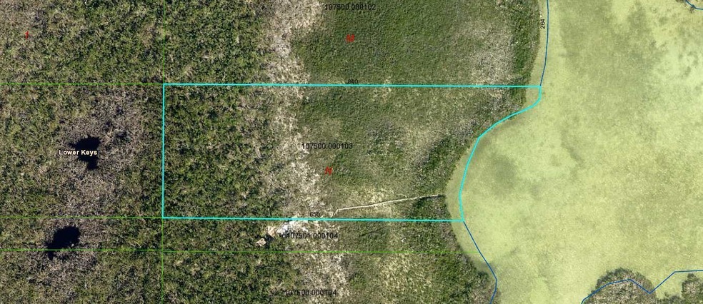 Map of Parcel 00107500-000103