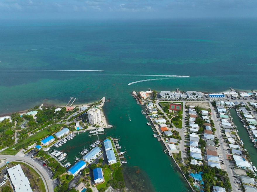 Aerial View Ocean Access