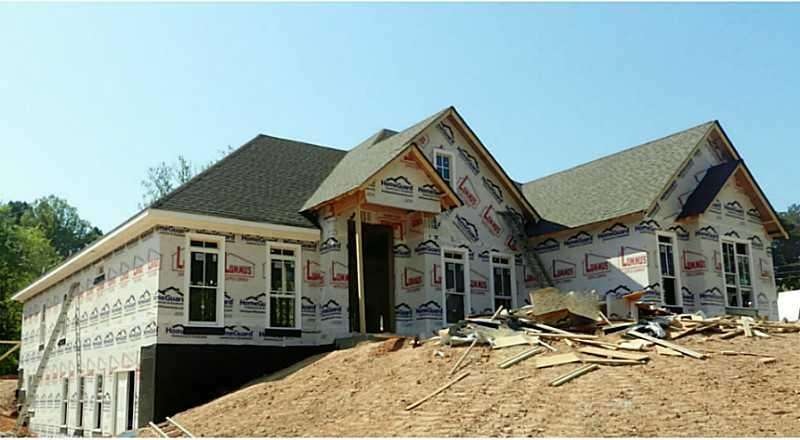 Exterior Front. Under Construction! 4 sided brick