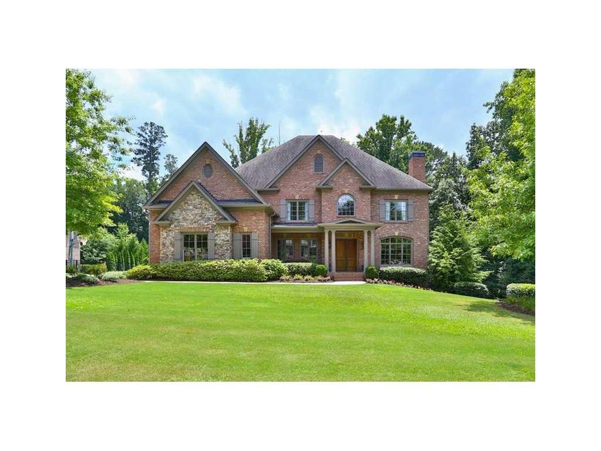 Exterior Front. Gorgeous 4-sided brick home in awa