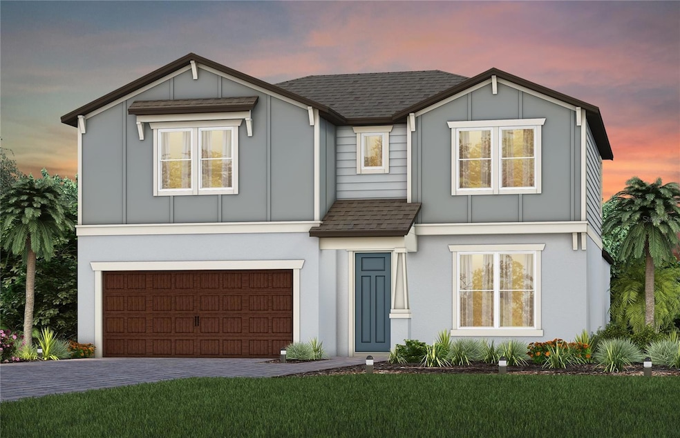Exterior Rendering, Elevation C2A