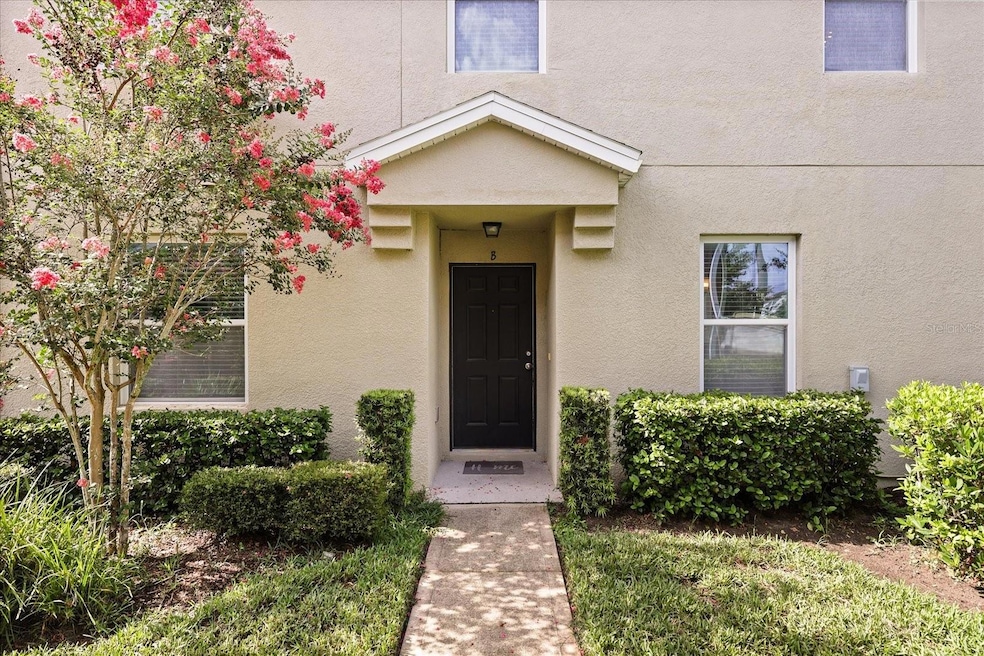 Front entrance on first floor