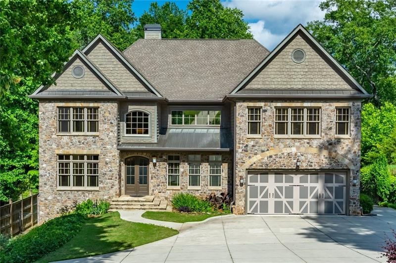 Stone, Brick and cedar shake exterior.  No to low 