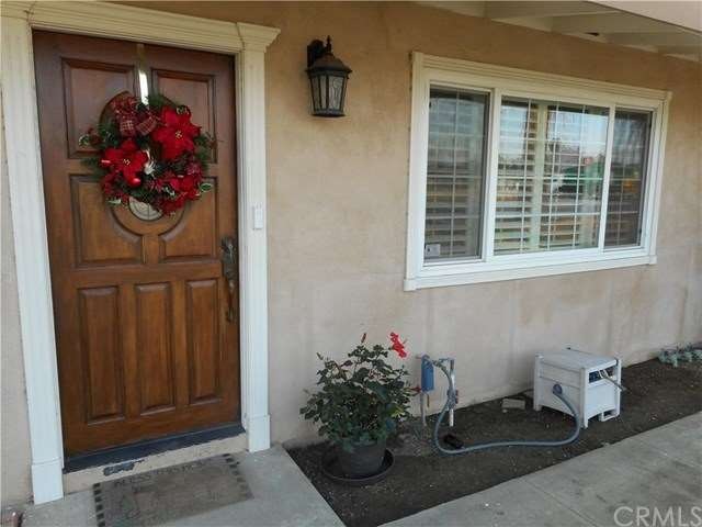 Solid wood front door