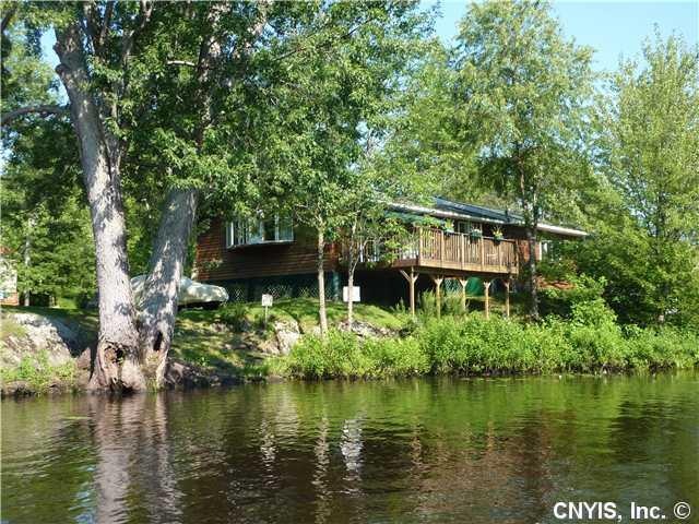 Exterior Front. View from the water. Deep water. 4