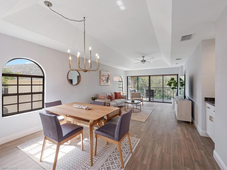 Dining room featuring hardwood / wood-style floors