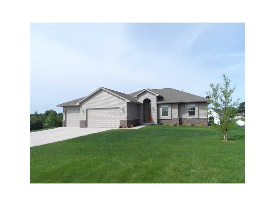 Front Exterior. Custom ranch built just outside of