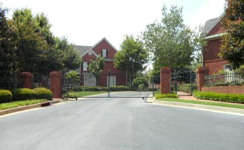 Exterior Front. Gated Entry