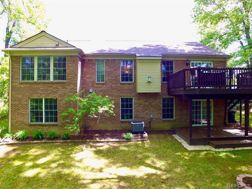 Deck and walkout basement