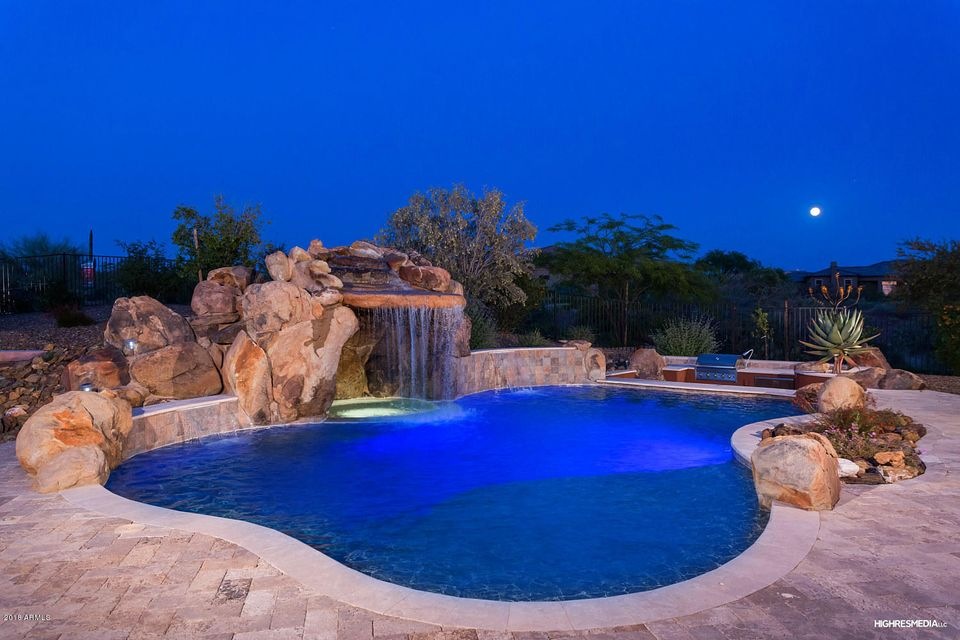Moonrise Over Pool