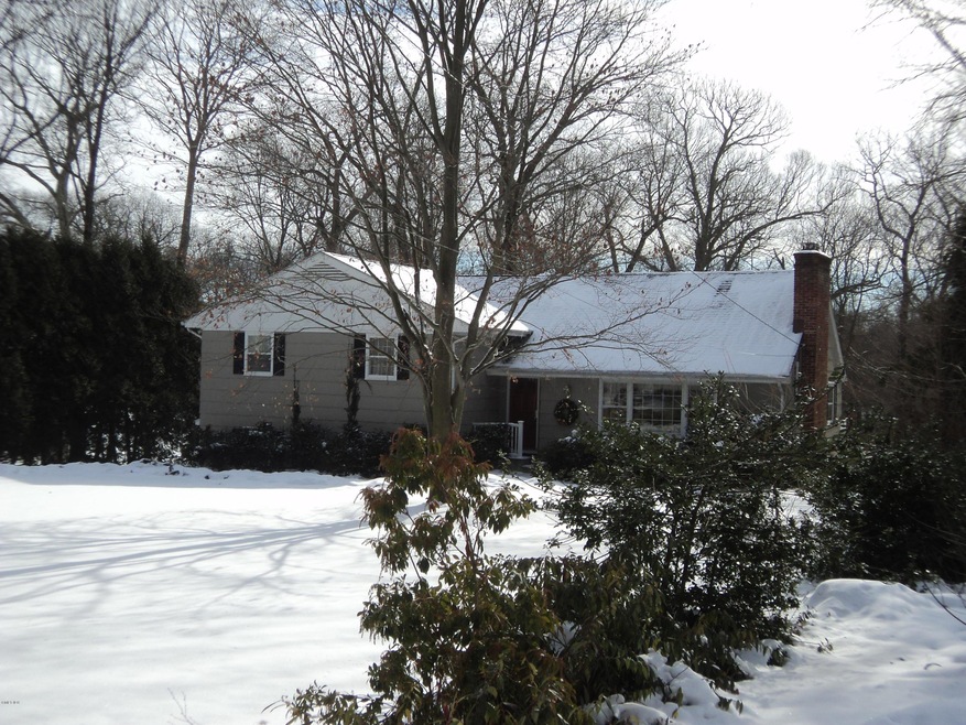 Front of house -Winter view