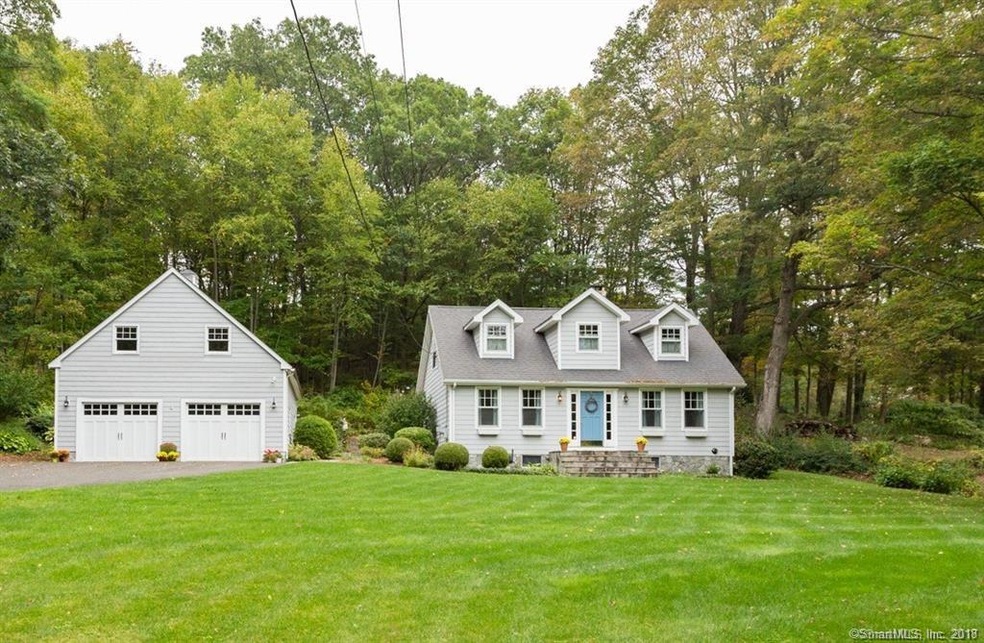 Picturesque curb appeal.