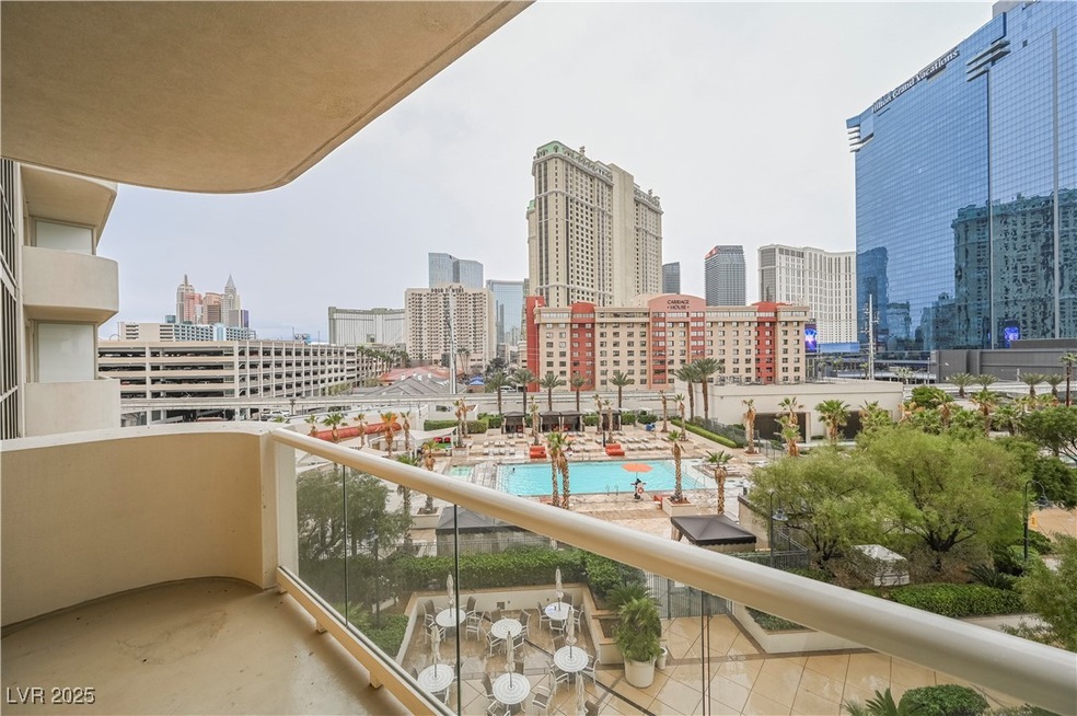 Private Balcony featuring a city view