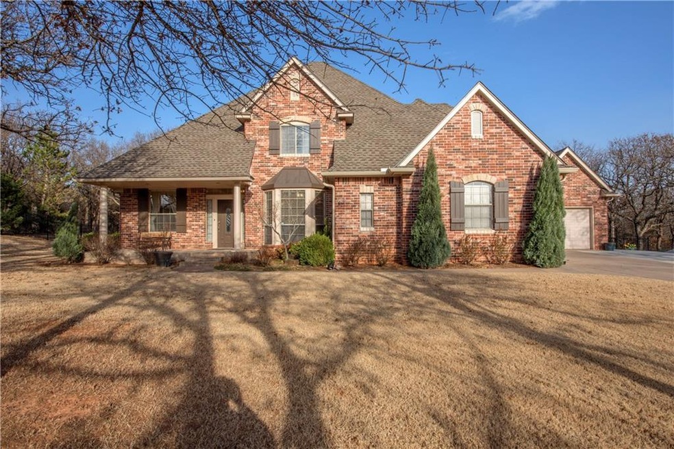 Dynamite curb appeal with covered front porch