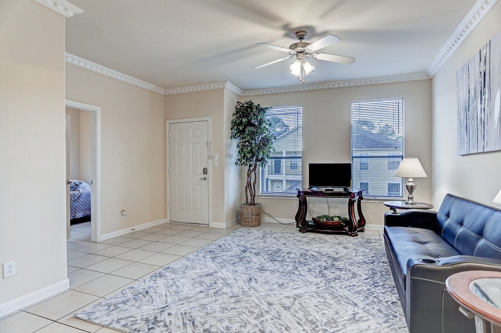 spacious living room