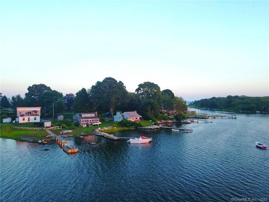 Waterfront cottage with dock and mooring