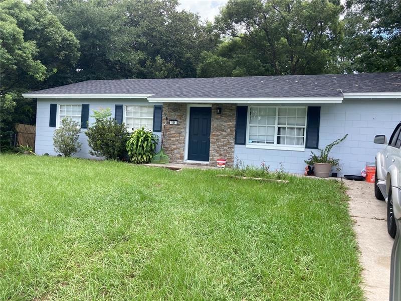 Front of the house