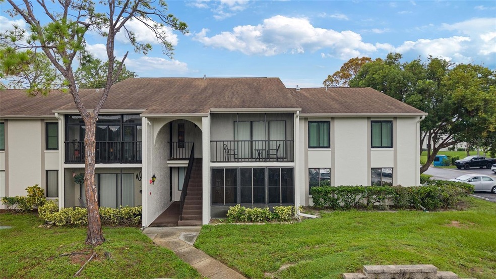 Front of condominium