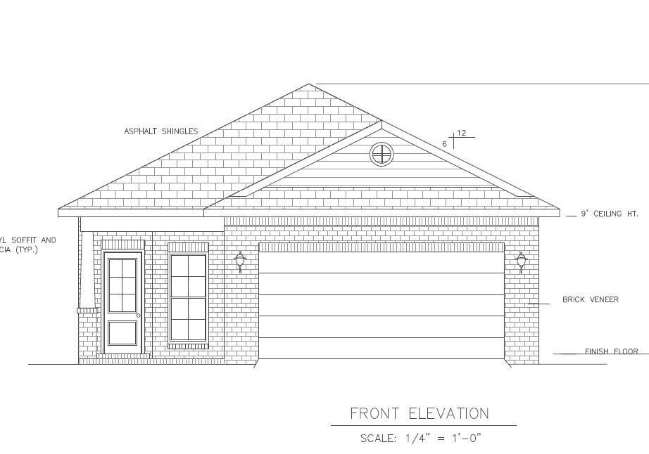 27th Front of House Plan