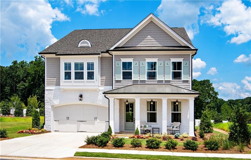 Montgomery model home exterior.