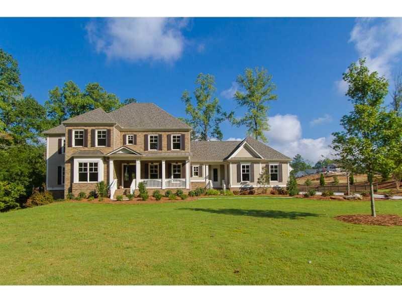Exterior Front. Stately Hardwick Plan on relaxing 