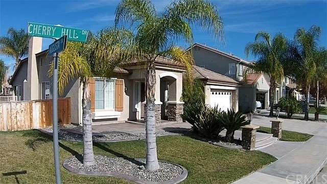 Front of house situated on corner lot