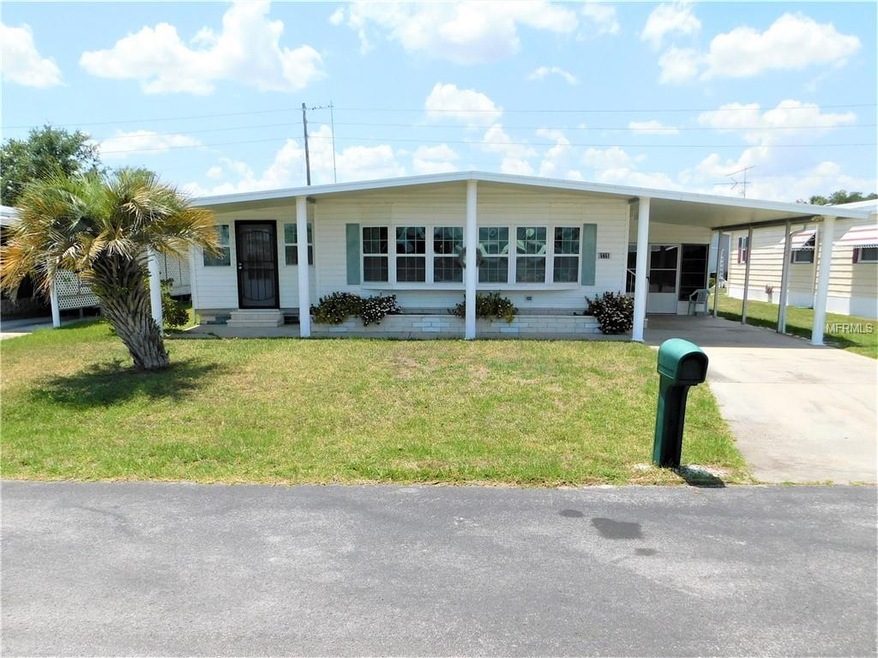 Front of home.
