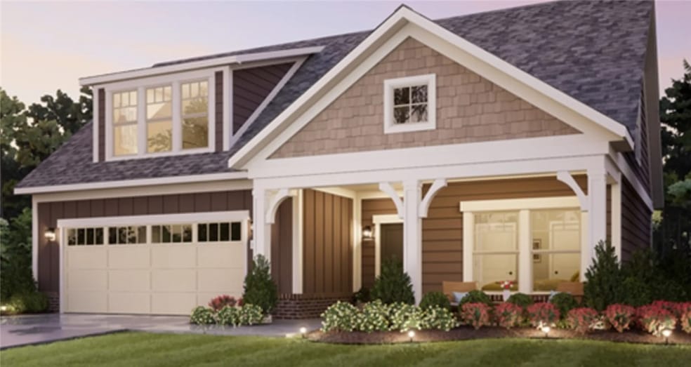 Stock photo, home will look similar.