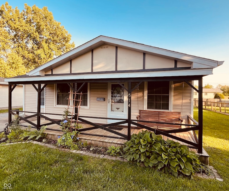 Covered from porch to enjoy your morning coffee, or evenings to indulge in your favorite beverage.