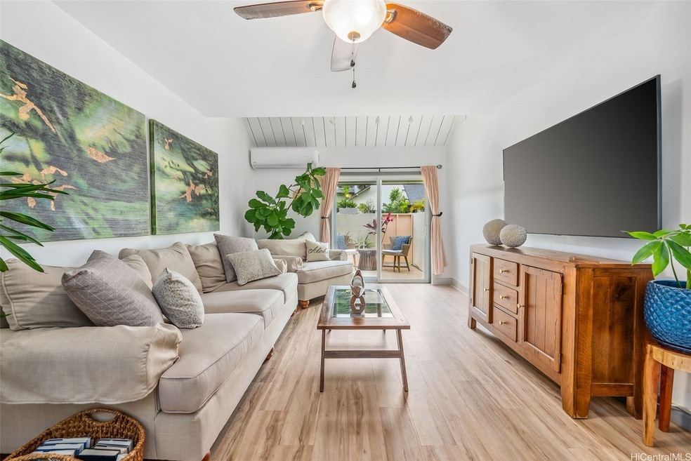 Living Space with split AC