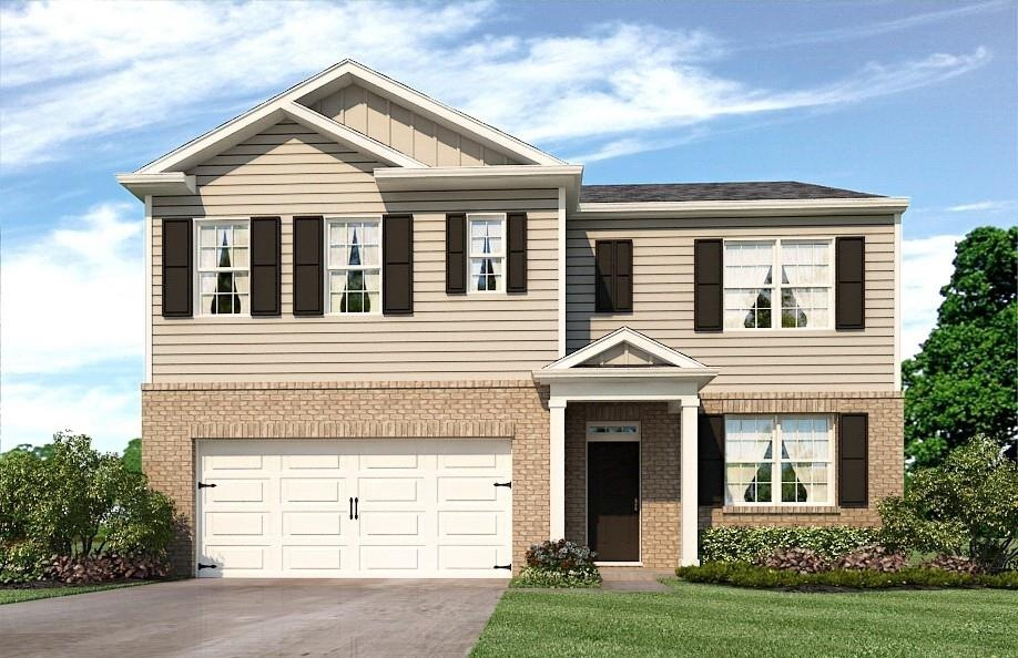 Color Rendering of Plan & Elevation