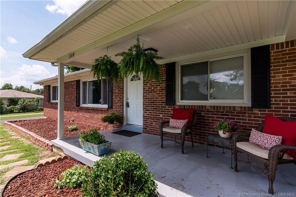 Relax on the front porch and unwind at the end of 