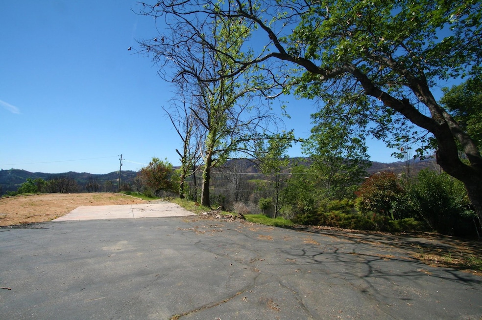 Driveway and parking area