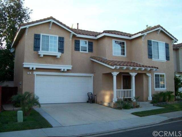 Front home with 2 car garage