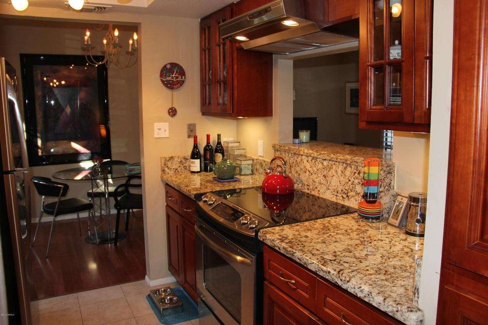 Kitchen Opens to Living Area