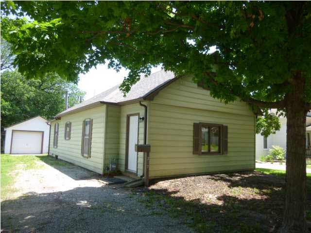 2 bedroom home with detached oversized 1 car garag