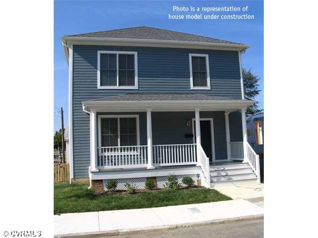 Exterior Front - PIcture is of a previously built 