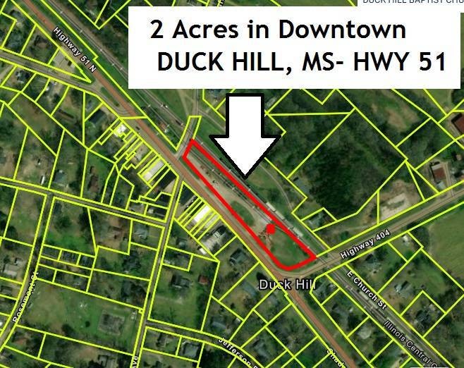 HWY 51 Duck Hill 2 Acres, Duck Hill, MS 38925 - photo 1