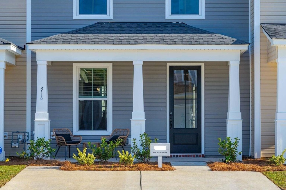 Millstream front porch