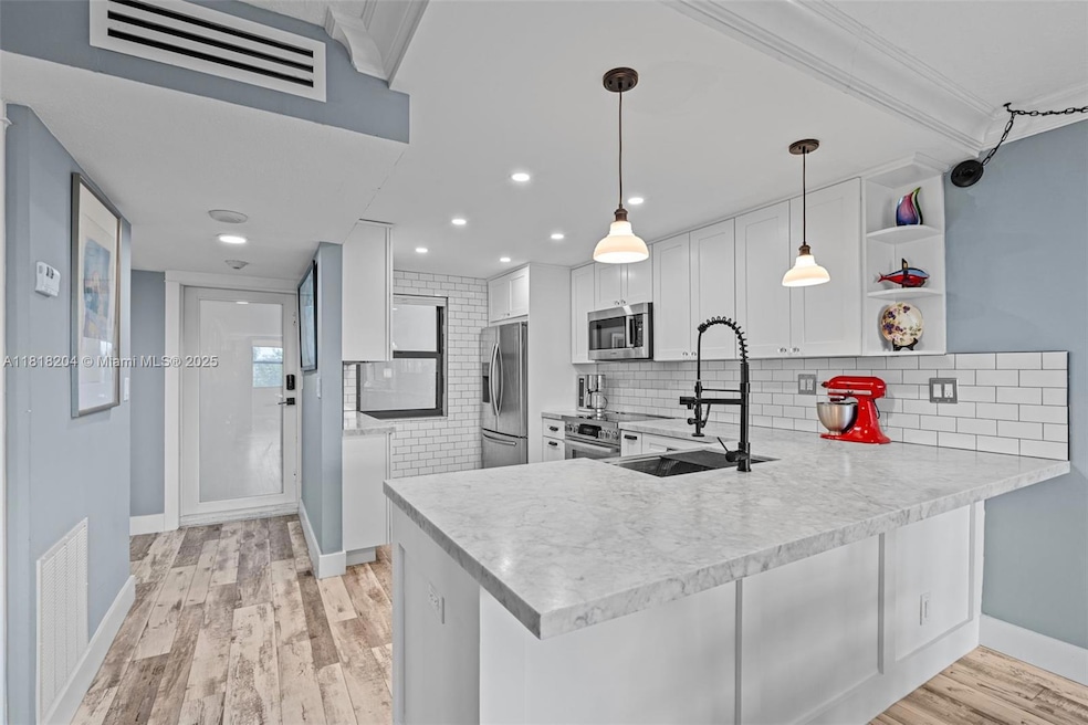 Large open kitchen.