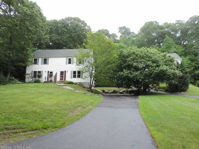 Exterior Front. Long driveway for lots of parking