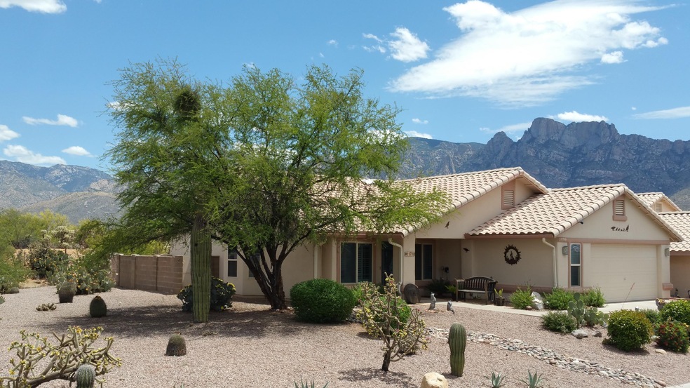Front of home & Mountain view