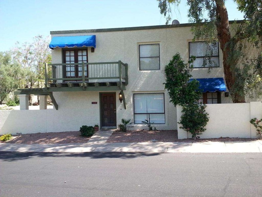 Front of Townhome 1